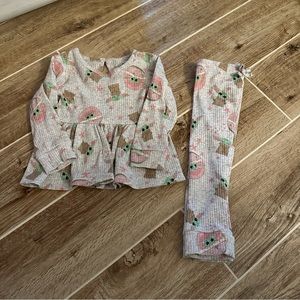 Disney Grogu dress with matching leggings